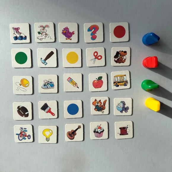 Vintage 1986 Match And Move Memory Board Game Complete Milton Bradley Kids 80's - Picture 8 of 11